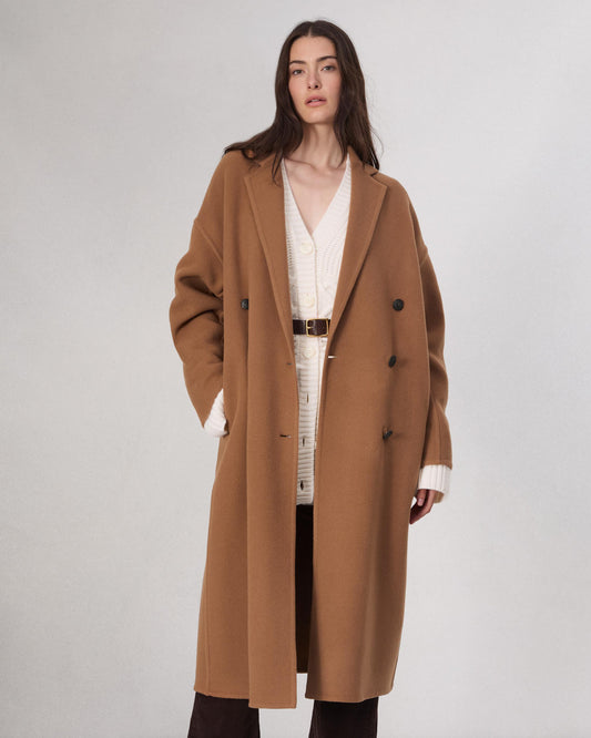 Thea Wool-Blend Coat