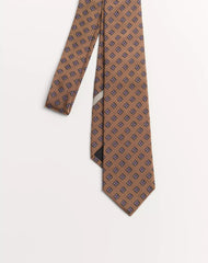 Valentie Micro-Check Silk Tie