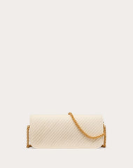 Valentino Garavani Locò Shoulder Bag In Pleated Nappa