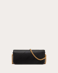 Valentino Garavani Locò Shoulder Bag In Pleated Nappa