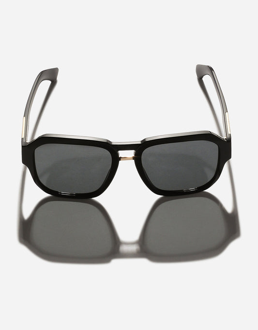 Mirror Logo Sunglasses