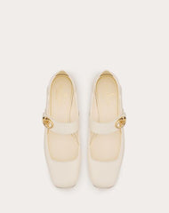 Vlogo Locker Mary-Jane Ballerina In Calfskin