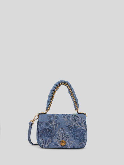 Mini Jacquard Denim Bond Bag