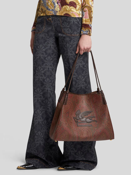 Medium Paisley Libra Tote Bag