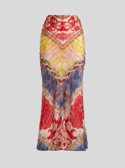 Etro Summer Silk Skirt