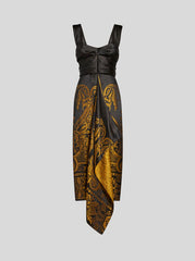 Silk Jacquard Dress