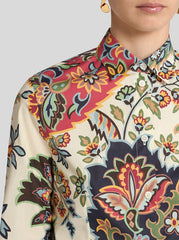 Shirt With Paisley Print