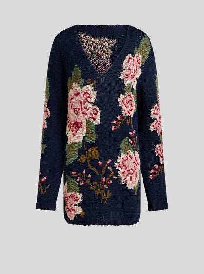 Cotton Jacquard Sweater