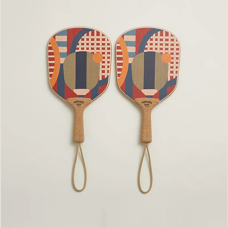 Balles Au Bond Set Of 2 Beach Rackets