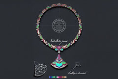 Oriental Mosaic Necklace