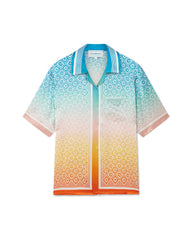 Gradient Monogram Silk Shirt