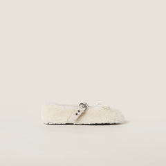 Shearling Ballerinas