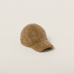 Faux Shearling Baseball Cap