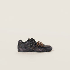 New Balance X Miu Miu 530 SL Leather Sneakers