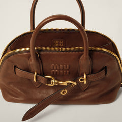 Aventure Nappa Leather Top-Handle Bag