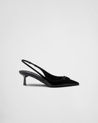 Patent Leather Slingback Pumps