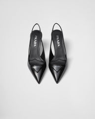 Patent Leather Slingback Pumps