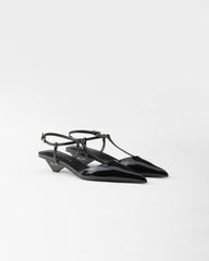 Patent Leather Slingback Pumps