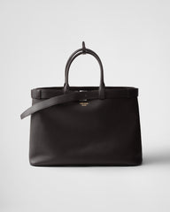 Prada Buckle leather bag with belt