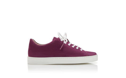 Semanado Purple Suede Lace-Up Sneakers