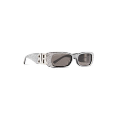 Women's Dynasty Rectangle Sunglasses In Black