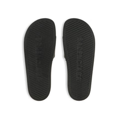 Men's Pool Slide Sandal in Black