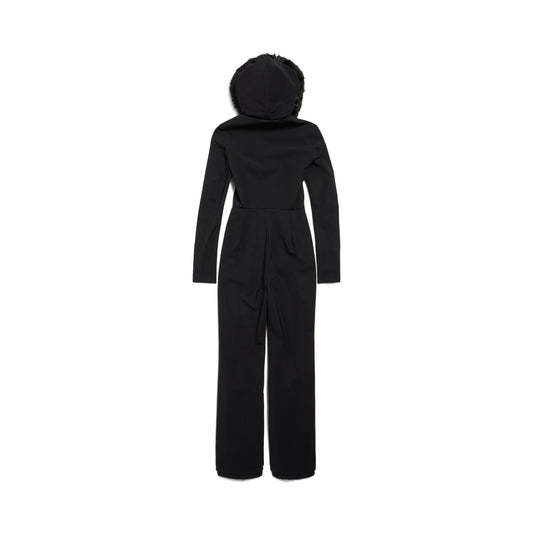 Women's Ski Fitted Jumpsuit in Black