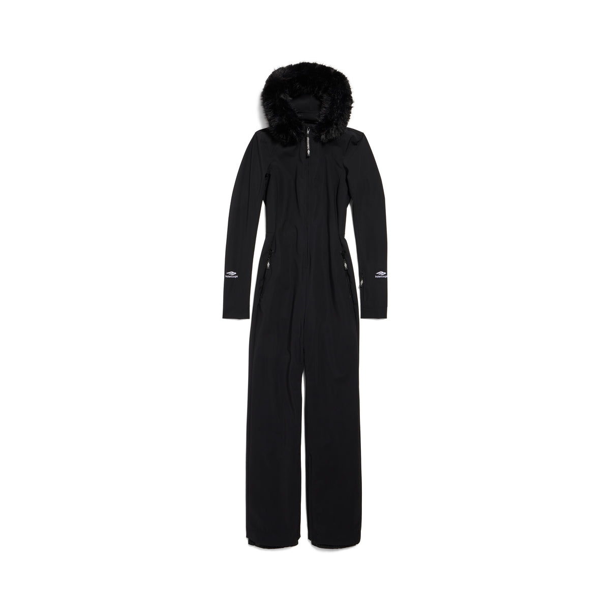 Women's Ski Fitted Jumpsuit in Black