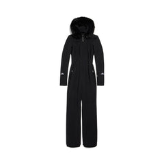 Women's Ski Fitted Jumpsuit in Black