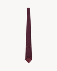 Wide Tie In Silk Grosgrain