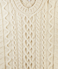 Aran Cable Wool Jumper