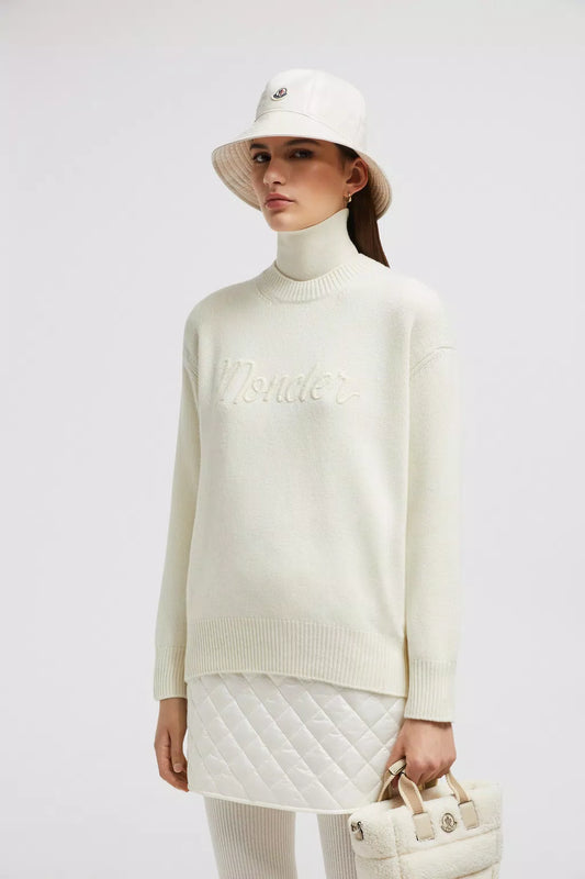 Embroidered Wool & Cashmere Jumper