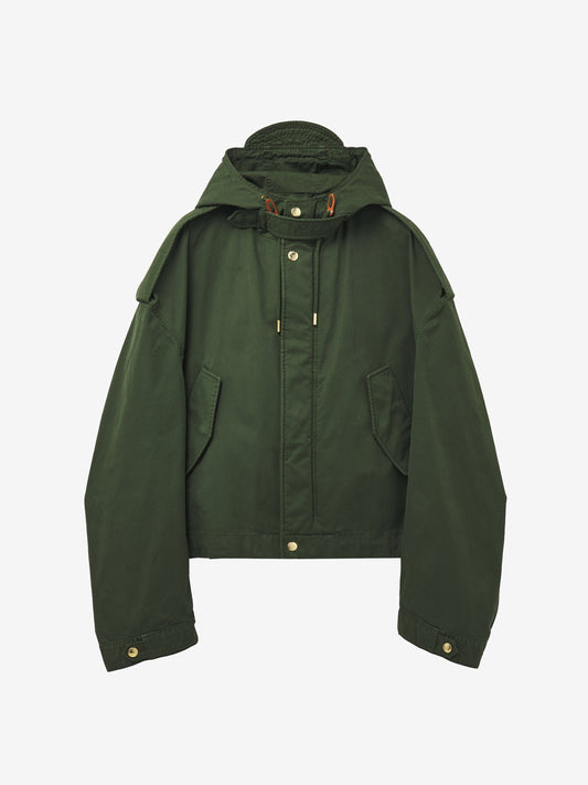 Men's Hooded Jacket in Green