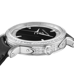 Louis Vuitton Escale, Automatic, 39MM, Platinum and Diamonds