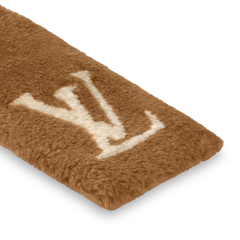 Monogram Shearling Scarf