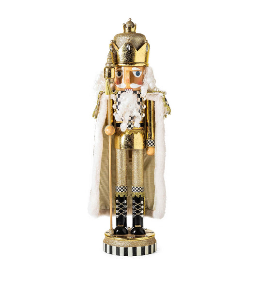 MacKenzie-Childs Wood Glam Up Nutcracker Ornament