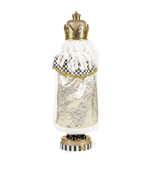 MacKenzie-Childs Wood Glam Up Nutcracker Ornament