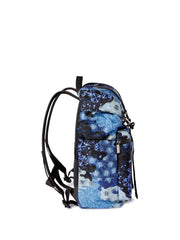 Blue Camo Nylon Backpack