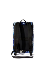 Blue Camo Nylon Backpack