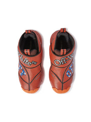 Orange "The Ball" Sneakers