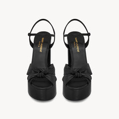 Bianca Platform Sandals In Smooth Leather