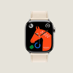 Series 10 Case & Band Apple Watch Hermès Single Tour 46 mm