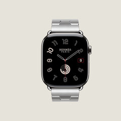 Series 10 Case & Band Apple Watch Hermès Single Tour 46 mm Grand H