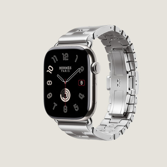 Series 10 Case & Band Apple Watch Hermès Single Tour 46 mm Grand H