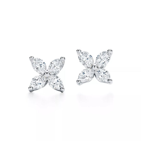 DEPARTMENT Green And White Stone Butterfly Single Ear Cuff earrings - Multi  | Garmentory