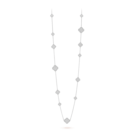 Magic Alhambra long necklace, 16 motifs