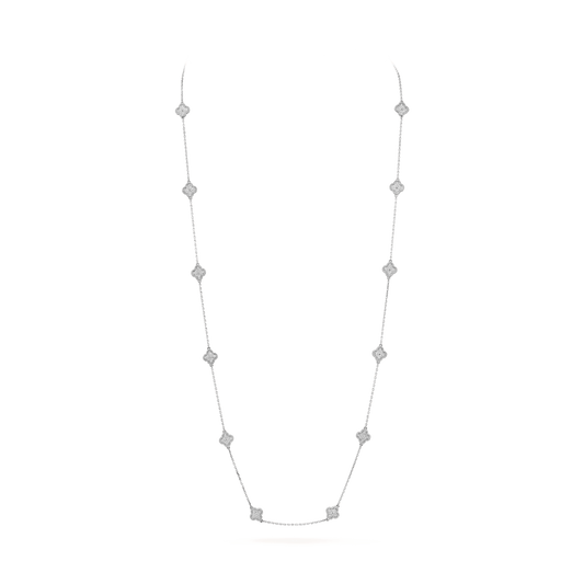 Sweet Alhambra long necklace, 16 motifs