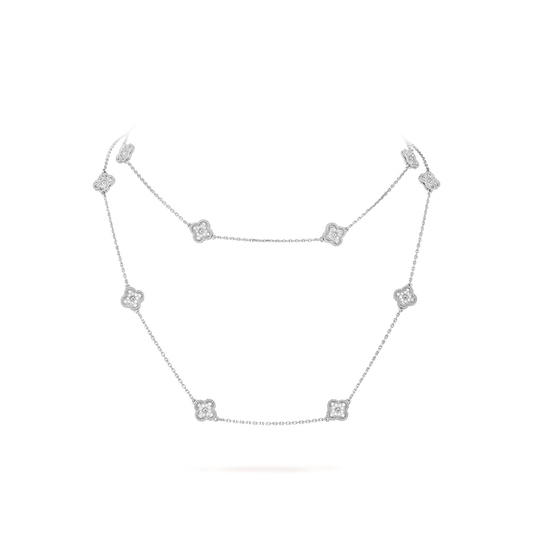 Sweet Alhambra long necklace, 16 motifs