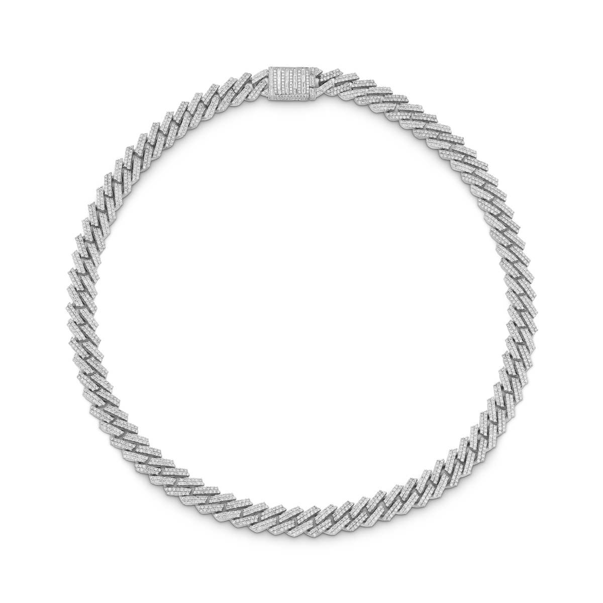 Prong Chain Pavé